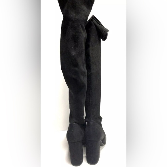 Steve Madden Gorgeena Over The Knee Boots Black Size 8.5 M - Picture 4 of 6